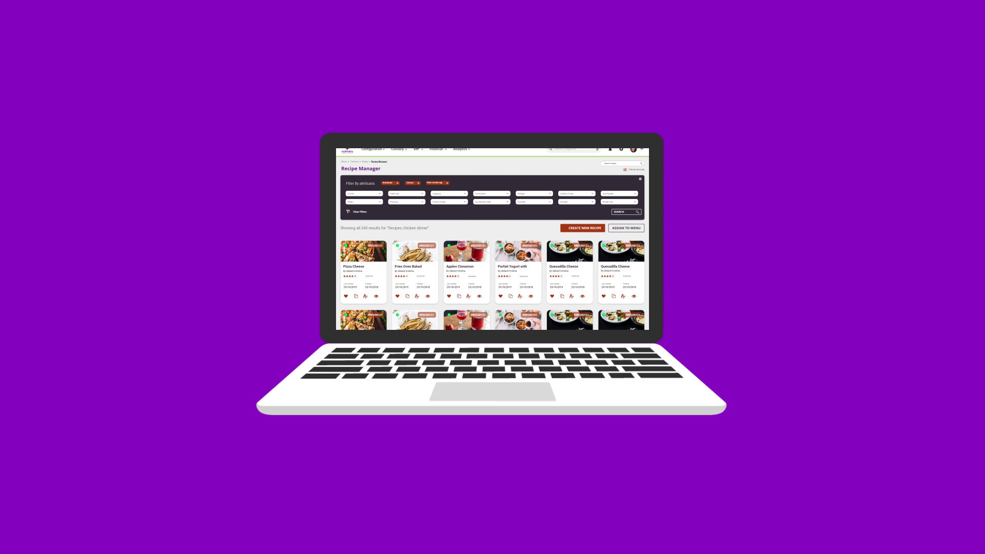 Culinary Suite Video Explainer
